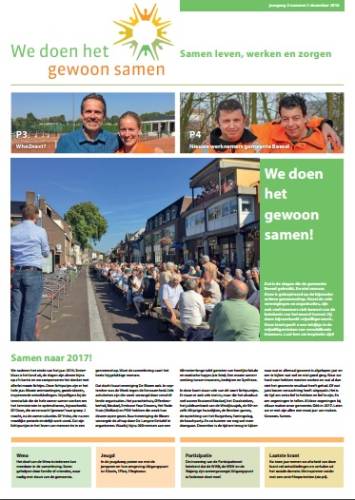 huis aan huiskrant december 2016 huis aan huiskrant december 2016